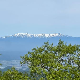 飯豊連峰でした🏔️