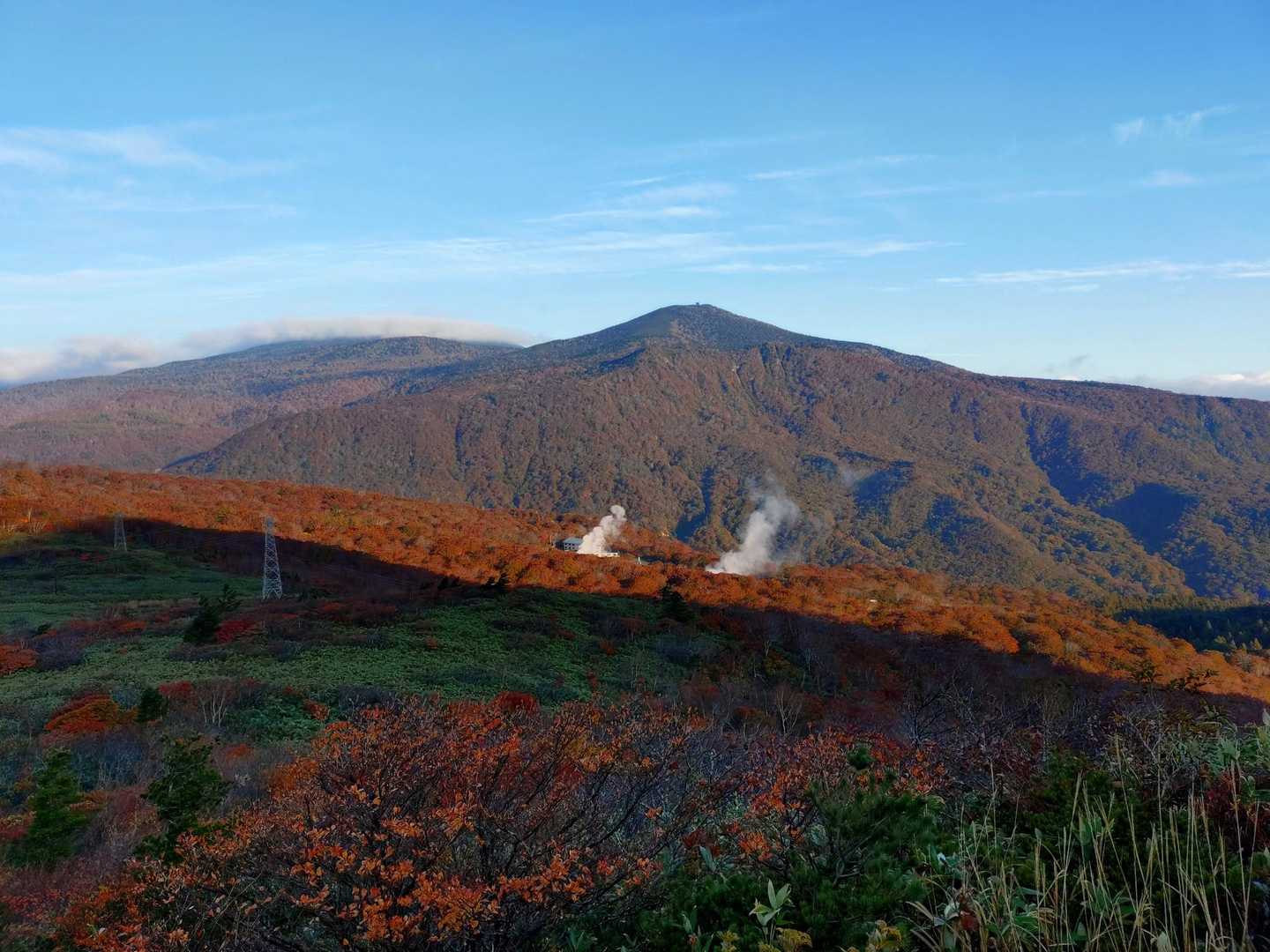 安達太良山登山口-旧土湯峠-鬼面山 往復コースの写真