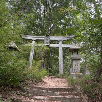 石の鳥居⛩️到着😮‍💨😮‍💨