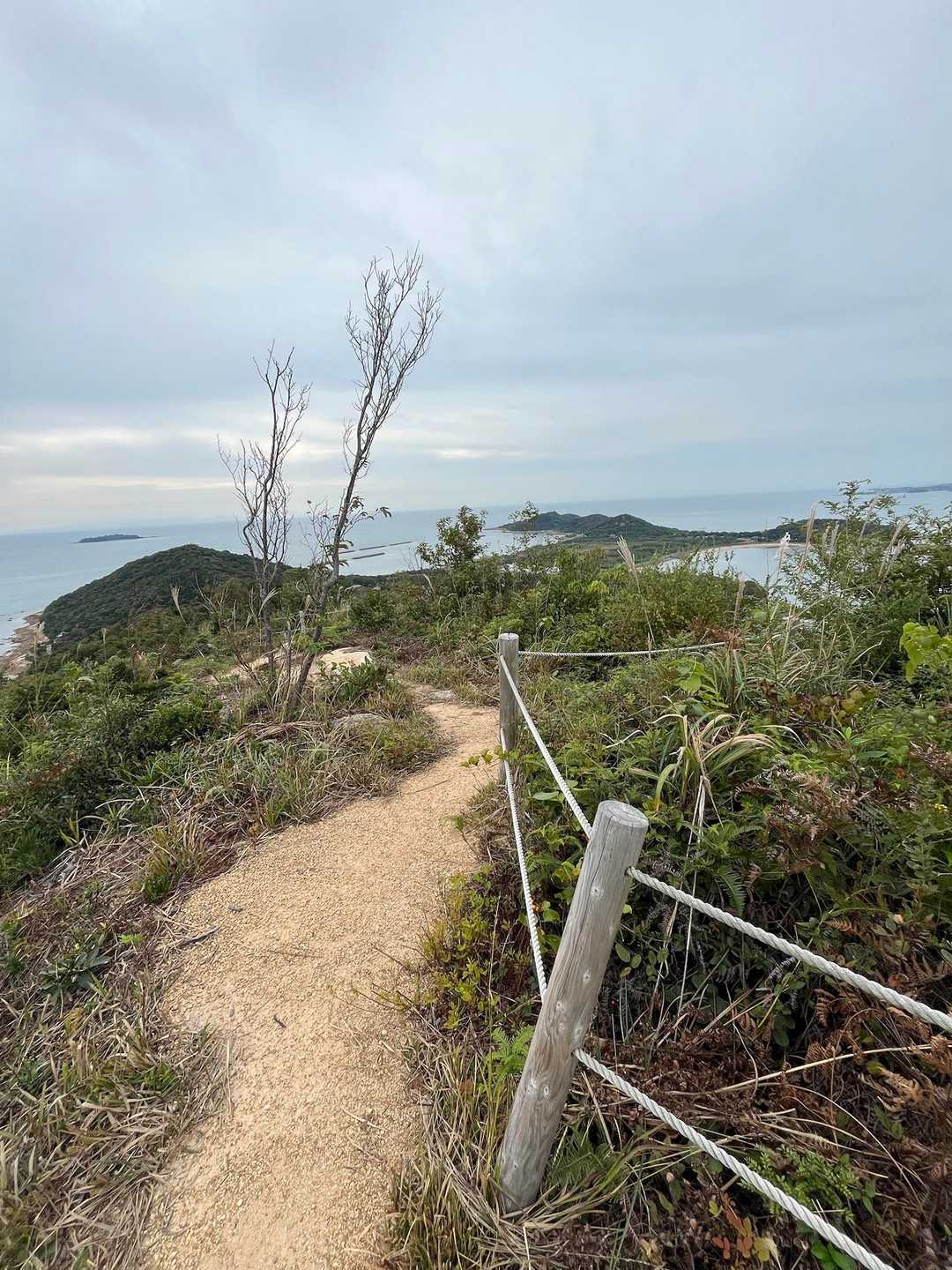 登山道入口-長浜山-岩屋山-兜山古墳入口 往復コースの写真