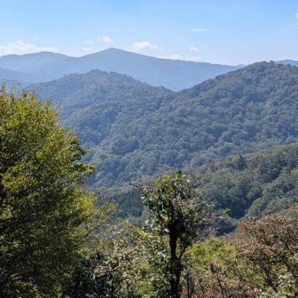 国見岳と高岳は繋ぎ歩けませんでしたが、歩んできた道。