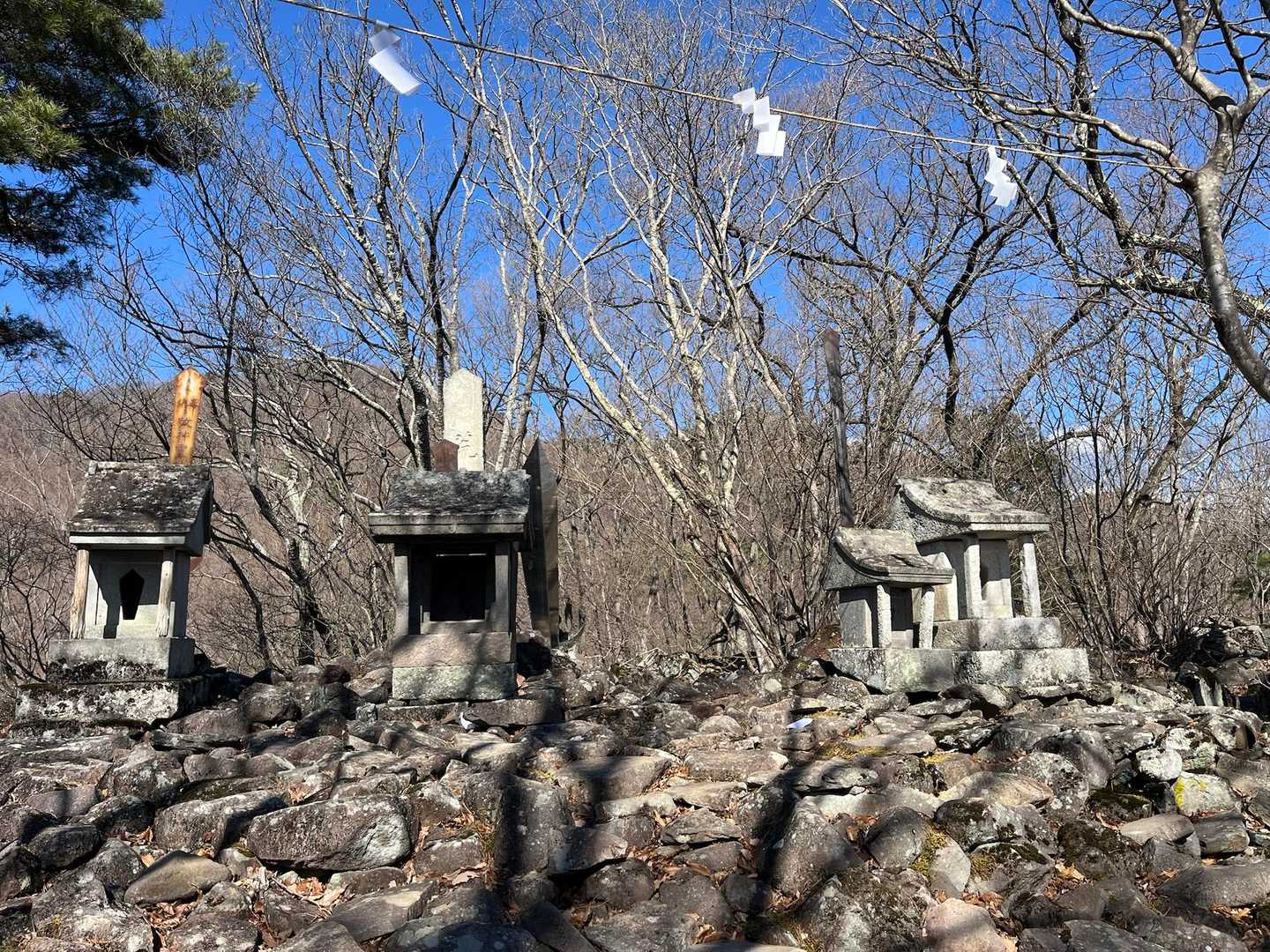 山頂の様子です