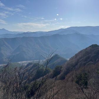 南には左手に蓼科山が、右手には美ヶ原の広大な頂上台地です。