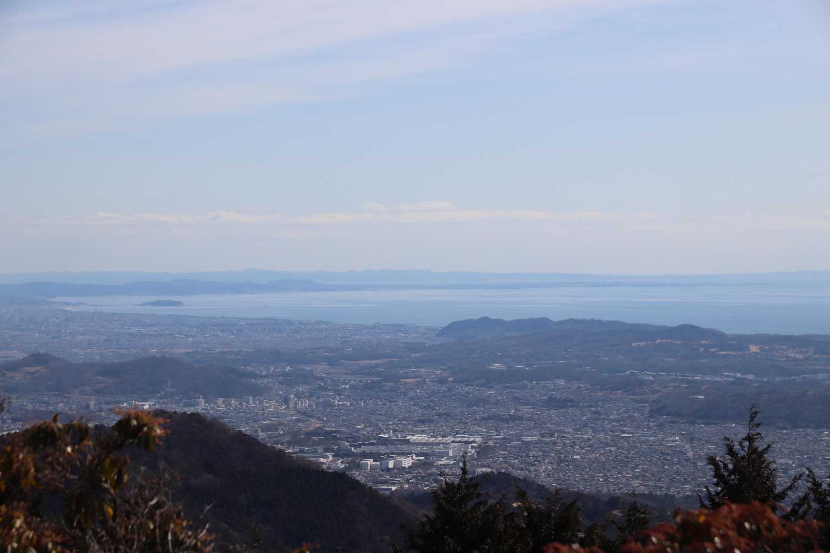 シダンゴ山頂上から