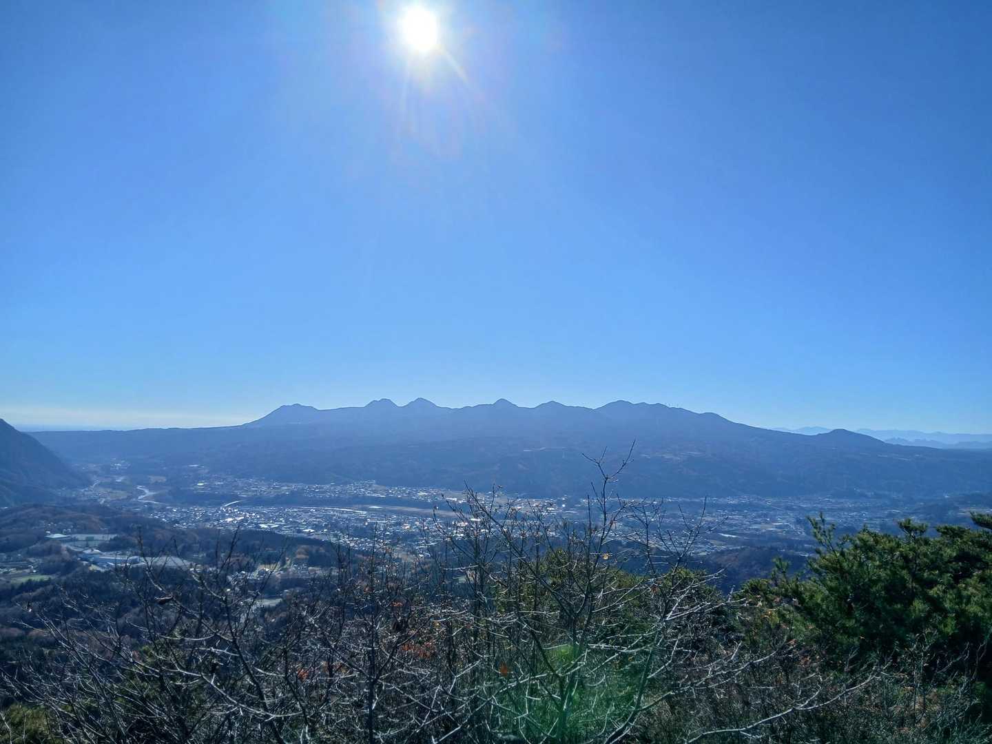嵩山 往復コースの写真