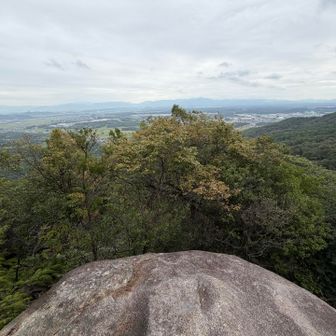 笠岩から