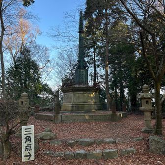 三角点はあちら