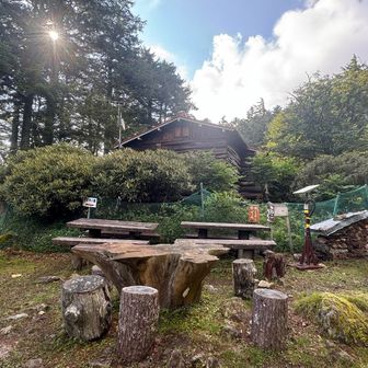 十文字小屋到着
