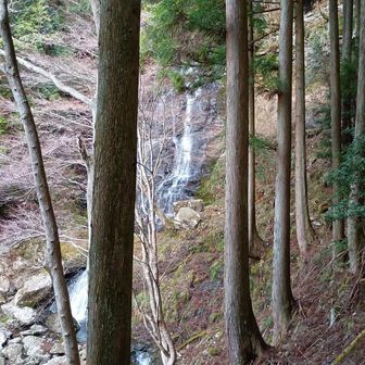 三谷大滝が見えて来ました