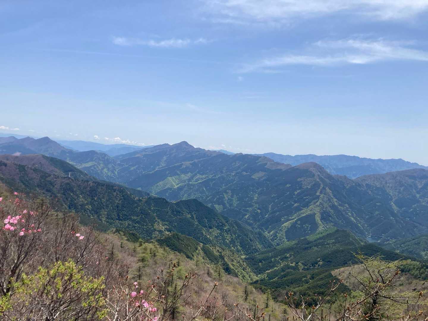 日浦登山口-銅山峰-東山-西赤石山 往復コースの写真