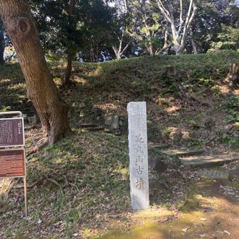 芝丸山は古墳だそうです