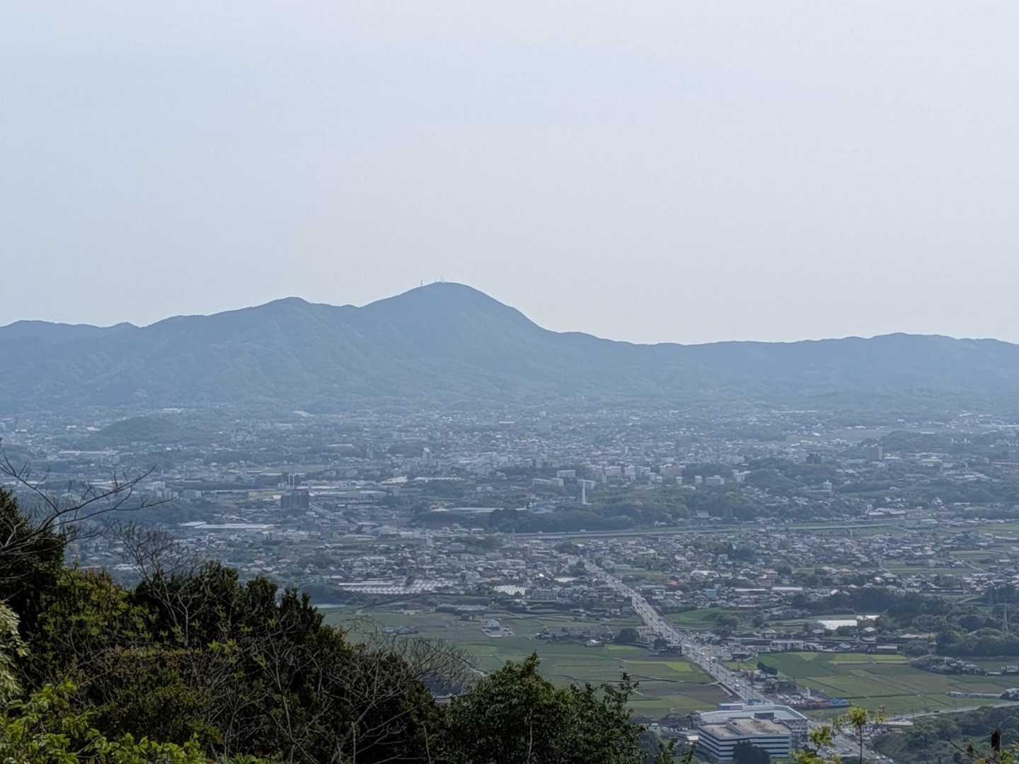 大坂山方向
