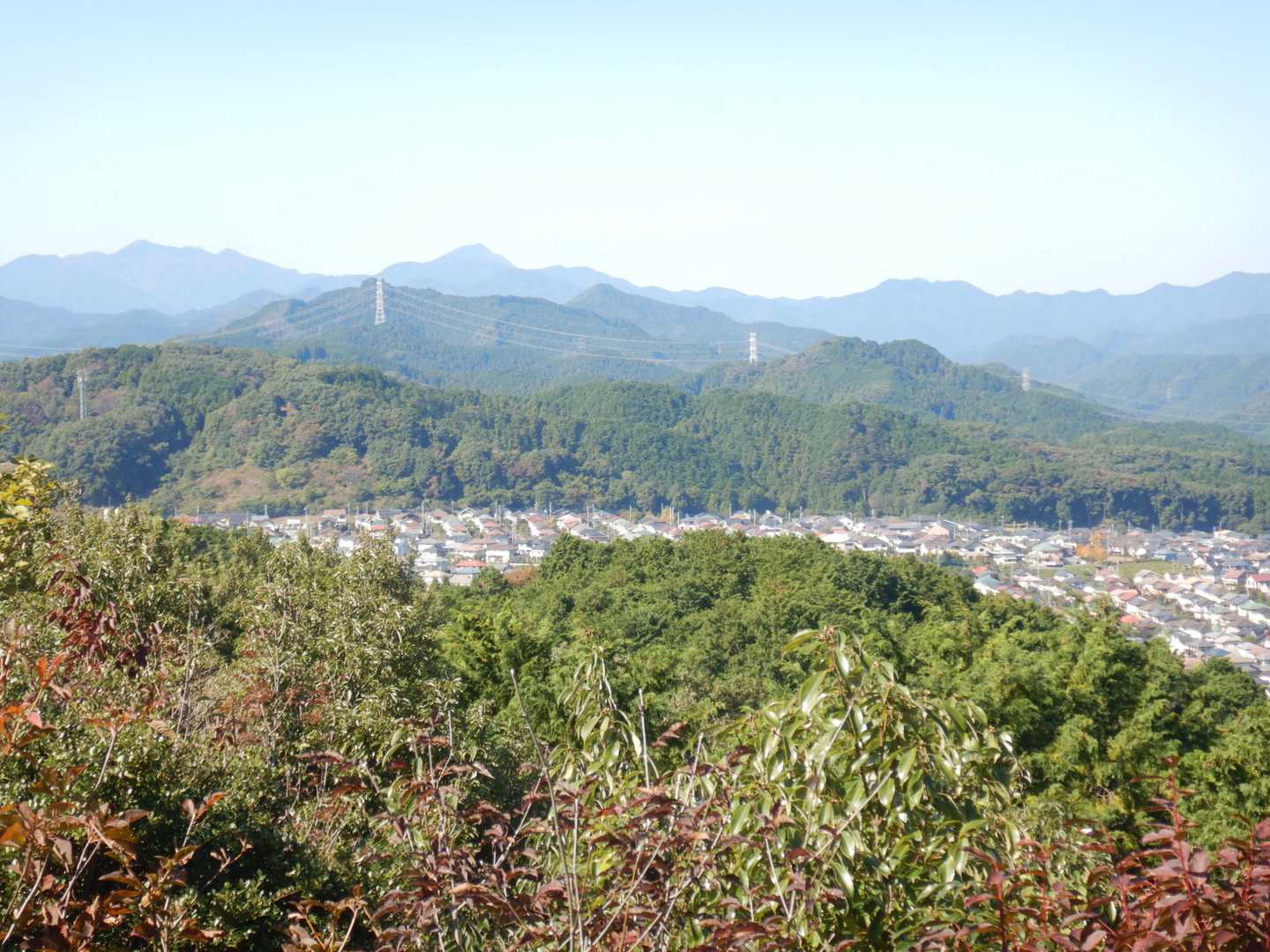 武甲山も良く見えた。