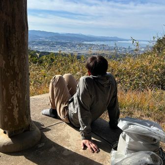 山友さんはリラックス😌