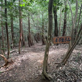 まるまる山方面へ向かい