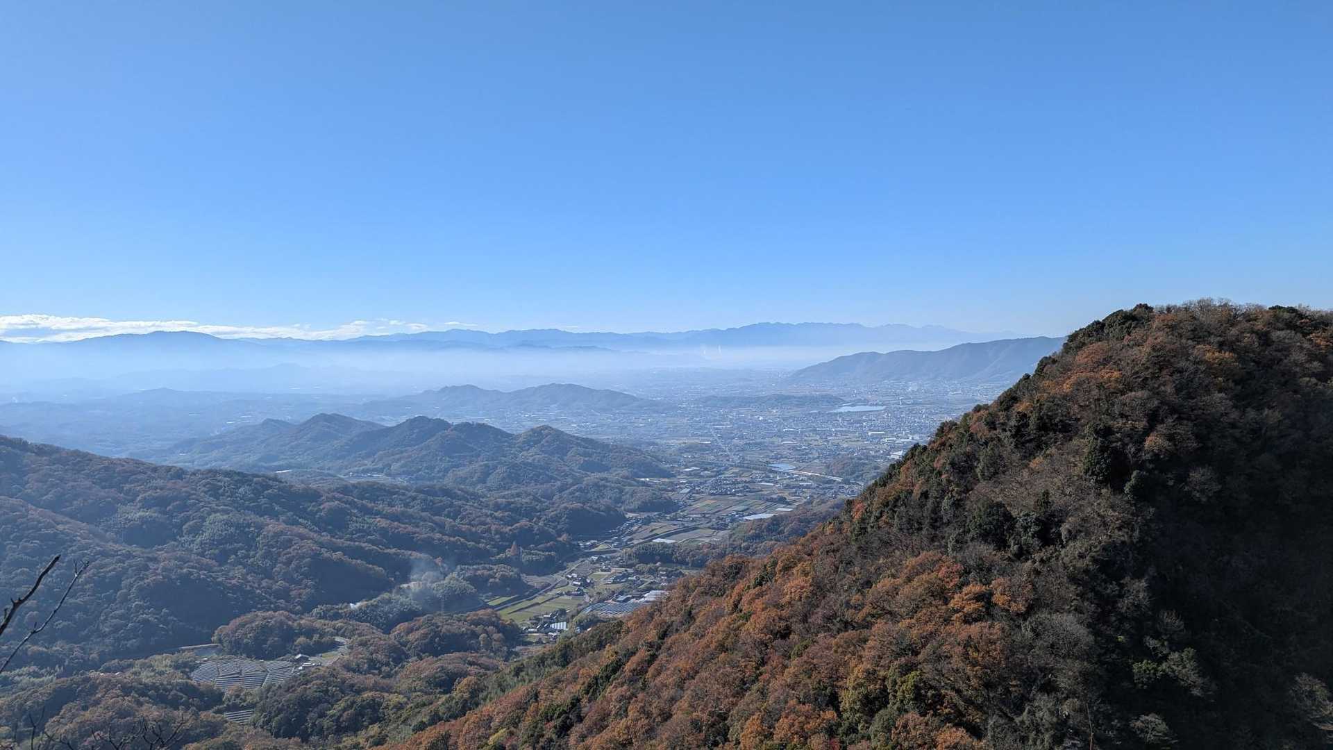 正一位稲荷大明神-香色山-香色山大師堂-筆ノ山-大坂峠-我 縦走コースの写真