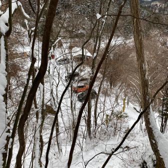無事駐車場に到着です