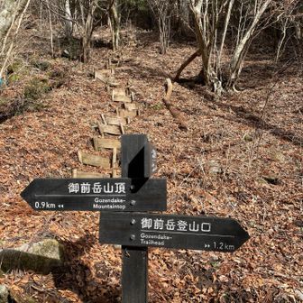 田代岩屋へは一気に登ります