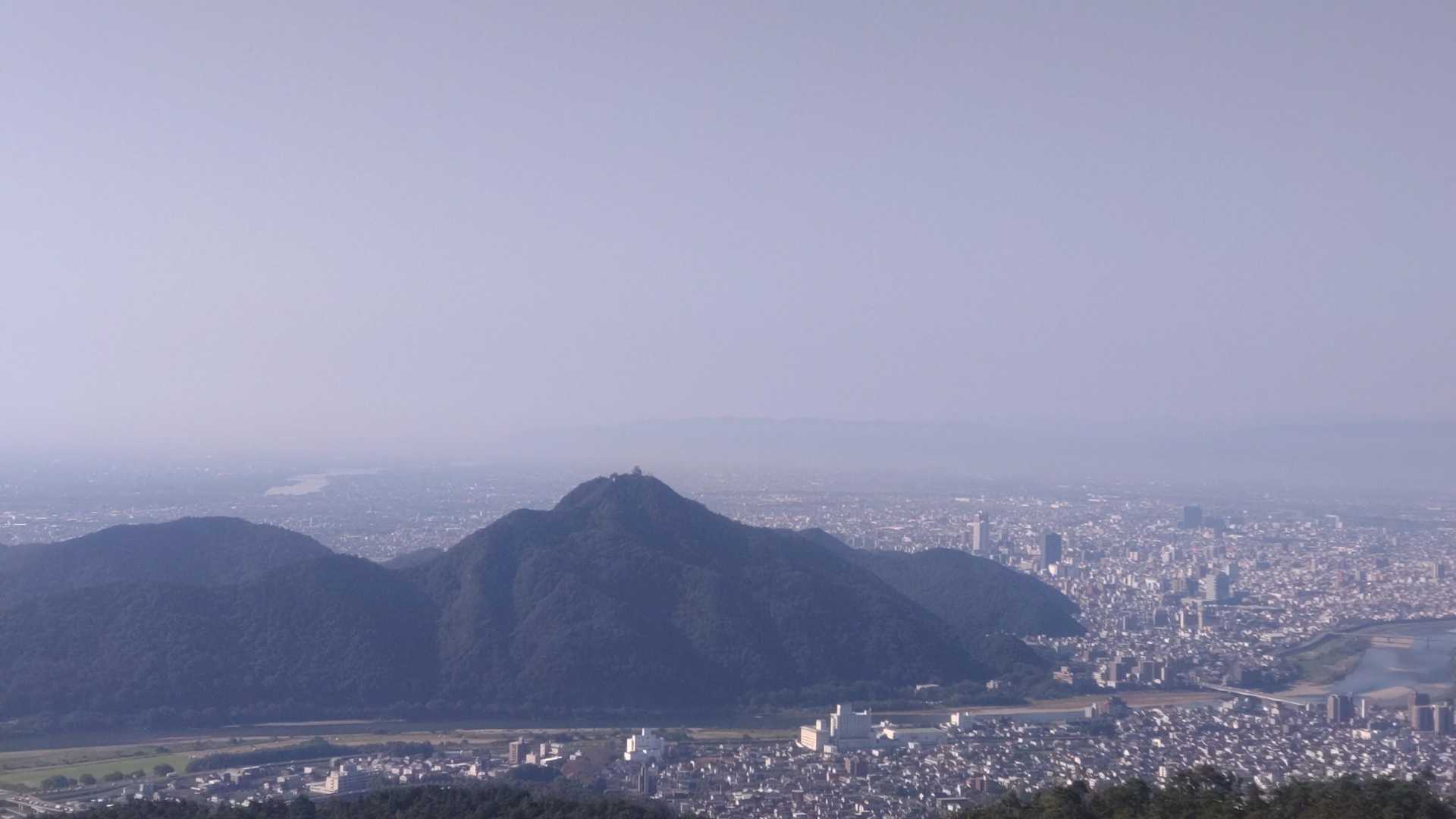 霞んでいます