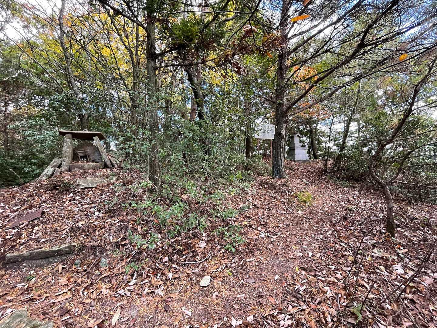 　　　　　　　▲ 岩屋山
　　　　　　　　（岩屋城跡）