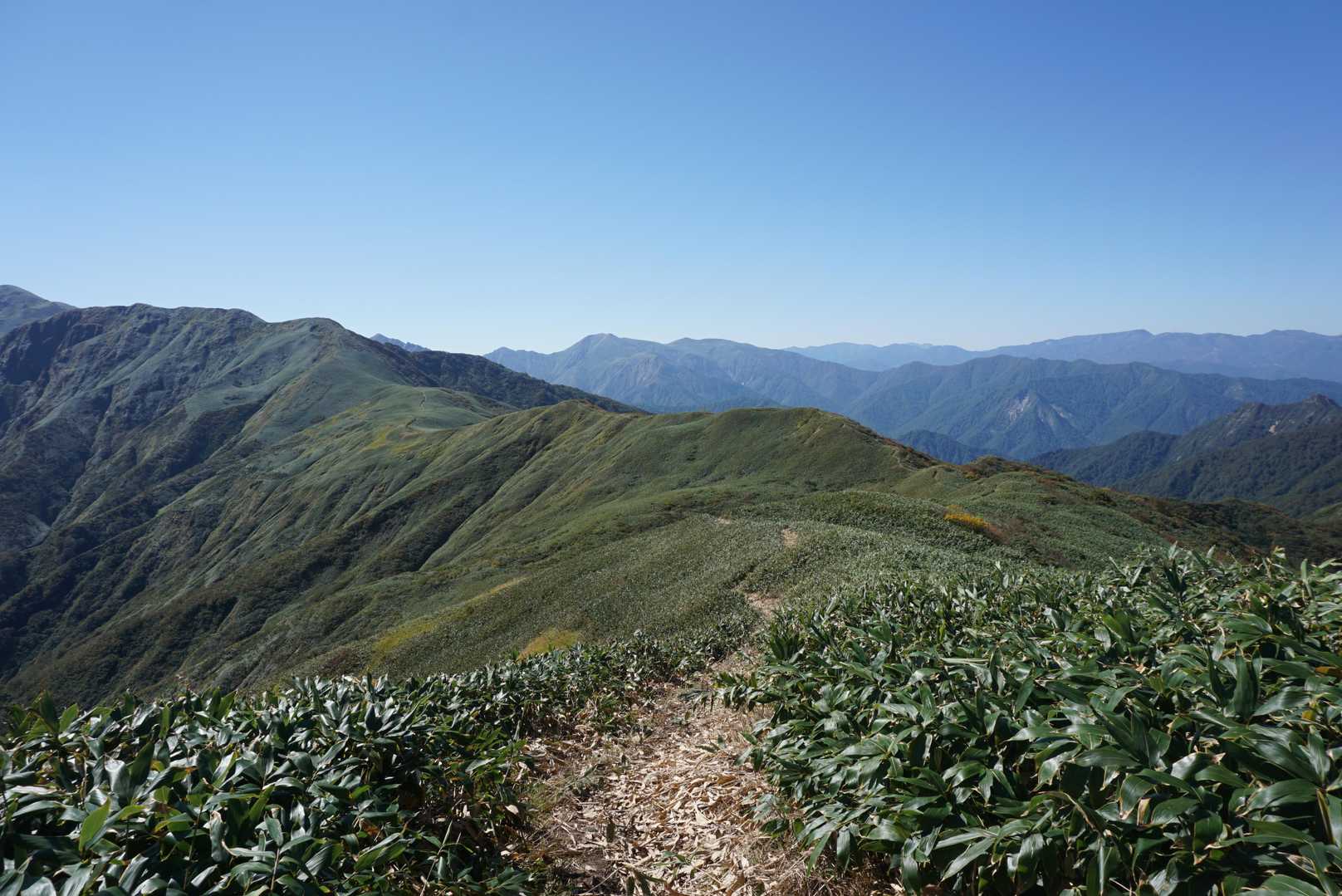 谷川岳馬蹄形縦走コースの写真