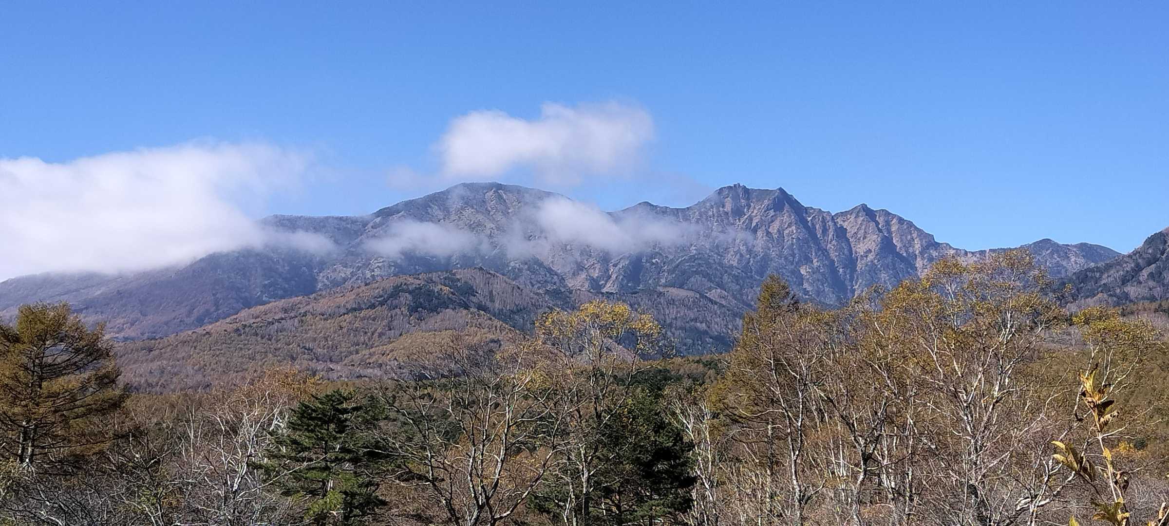 権現岳 ズームアップ