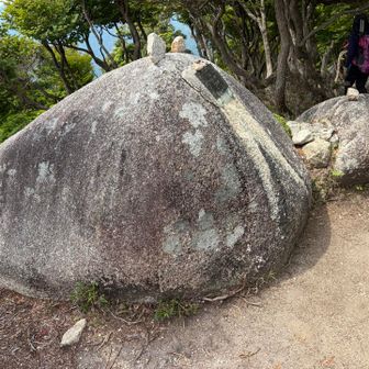 猫岩、なんかジブリで見たような、、、