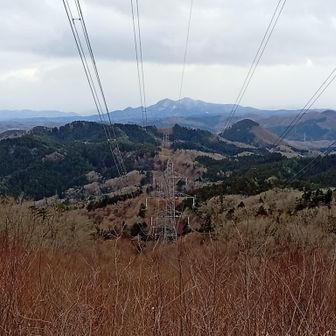 真っ直ぐ行けば青麻山😆