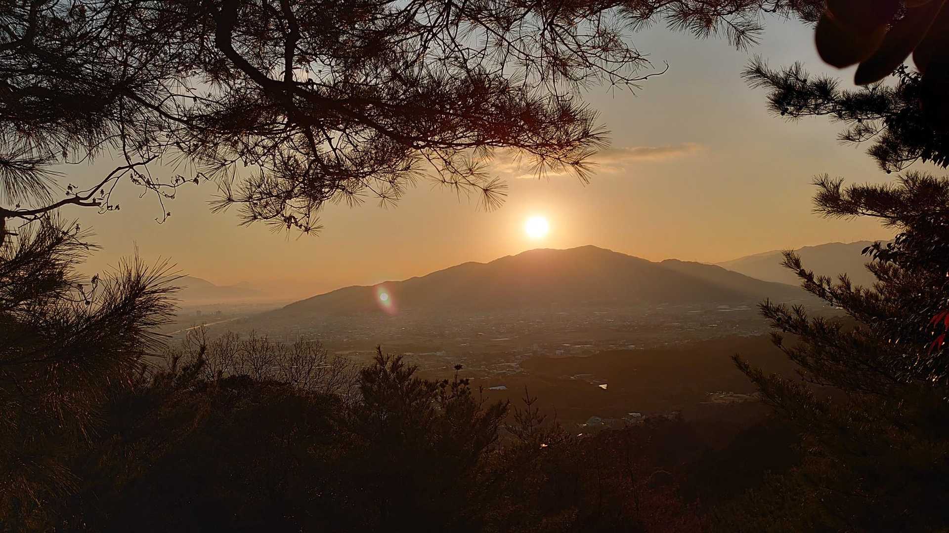 日の出が随分早くなりました