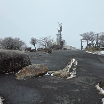 山頂公園人少ない。