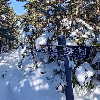 雨池山山頂タッチ