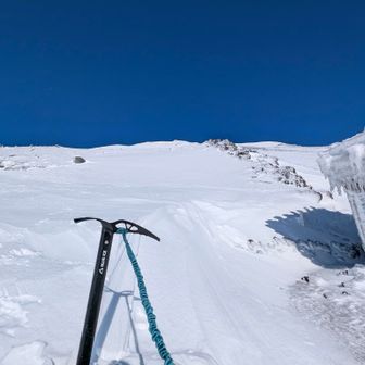 青と白がきれい💙
ここで下山。