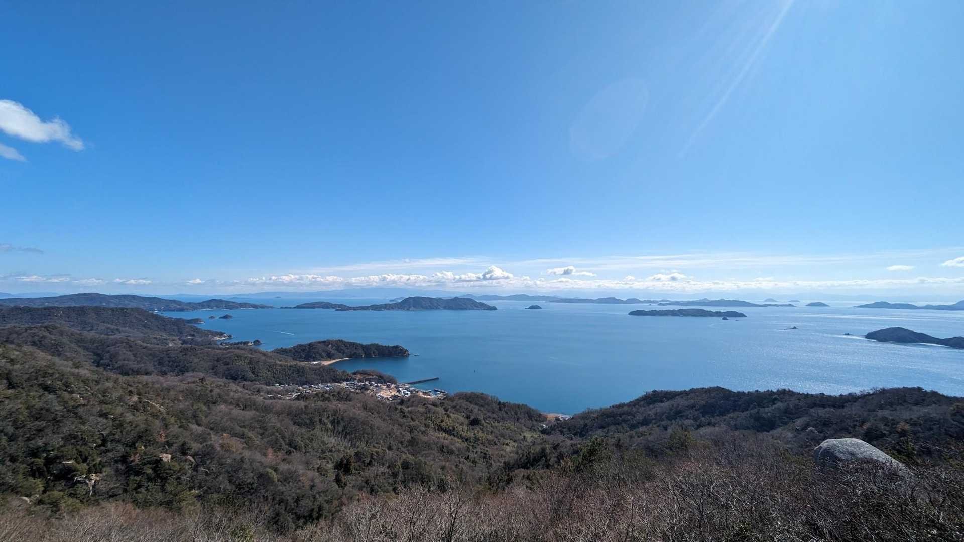 本日は四国も、いつも以上によく見える👀