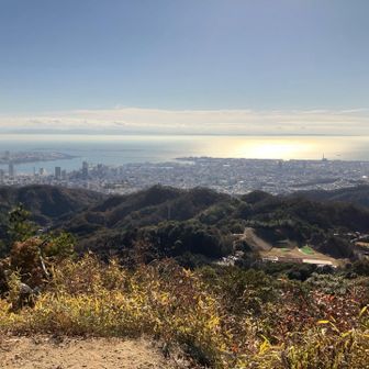 今日2回目の菊水山は東側展望所。