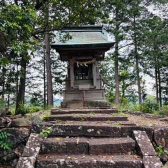 富士神社⛩に手を合わせ🙏