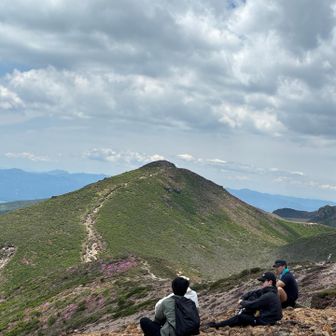 登山者はまったりとしてます