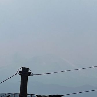 微かに見えました
写真だと分かりづらい🙏