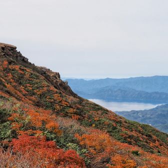 田沢湖見えた