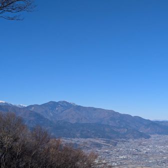 大畠山からの、北岳＆鳳凰三山！