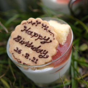 友の誕生日を
ささやかにおいわい🥳🎂