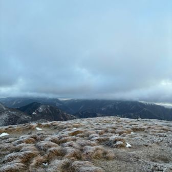 藤原岳の方はガッスガス☁️
