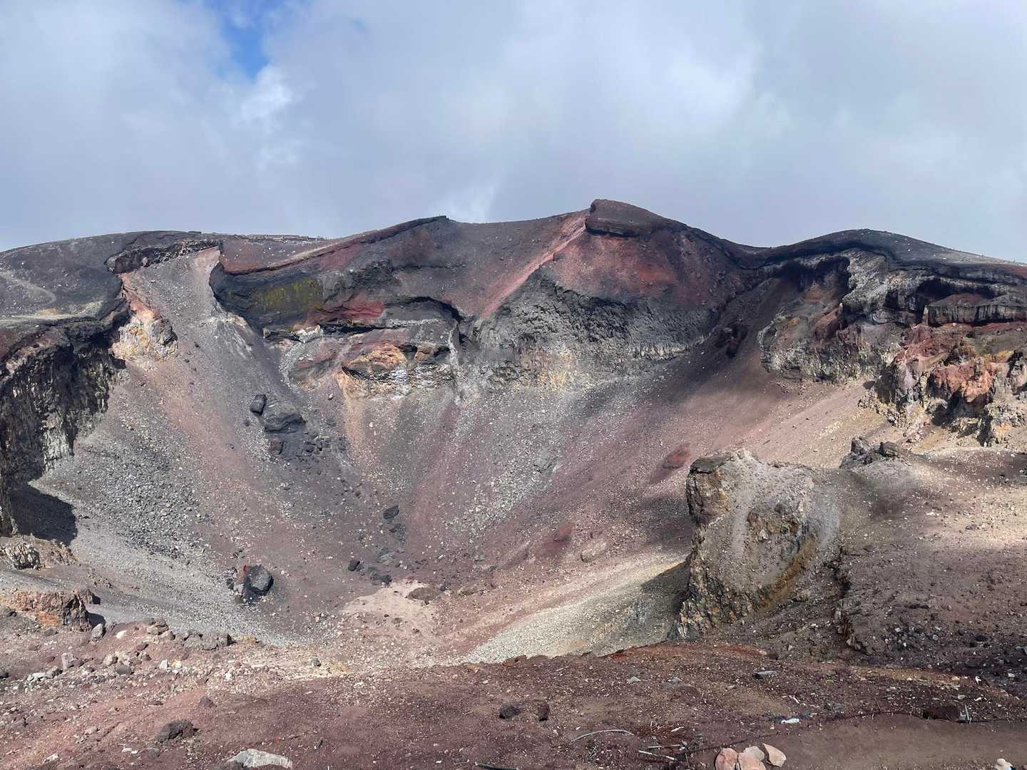 富士宮口五合目-富士山-富士山 往復コースの写真