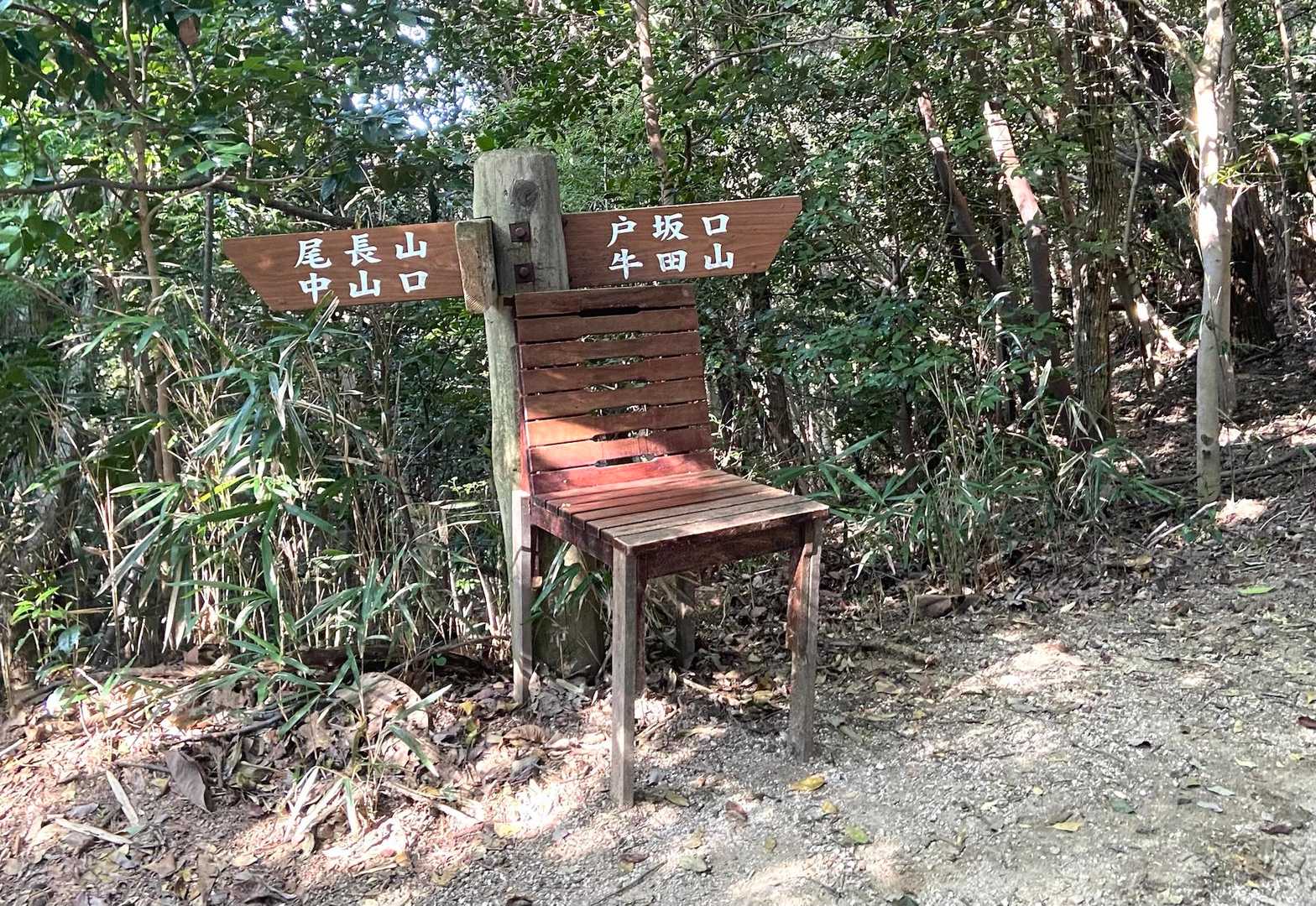 尾長山-牛田山 往復コースの写真