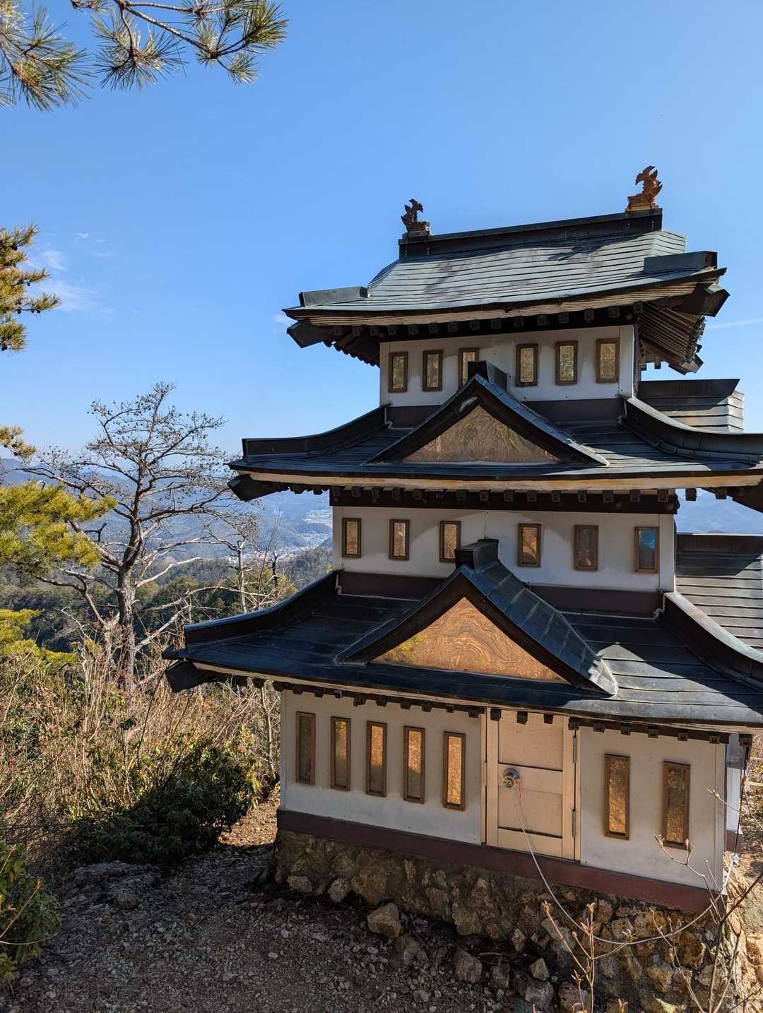 古城山 往復コースの写真