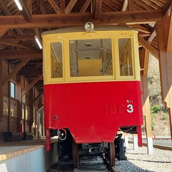 ポッポ汽車展示館からスタート🚞