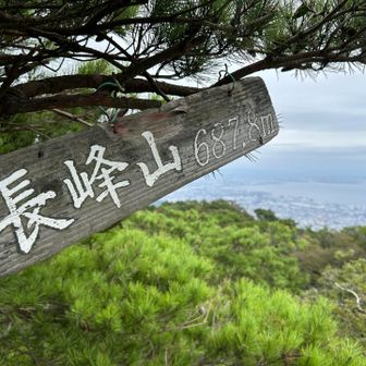初めまして長峰山
景色いいねー👍