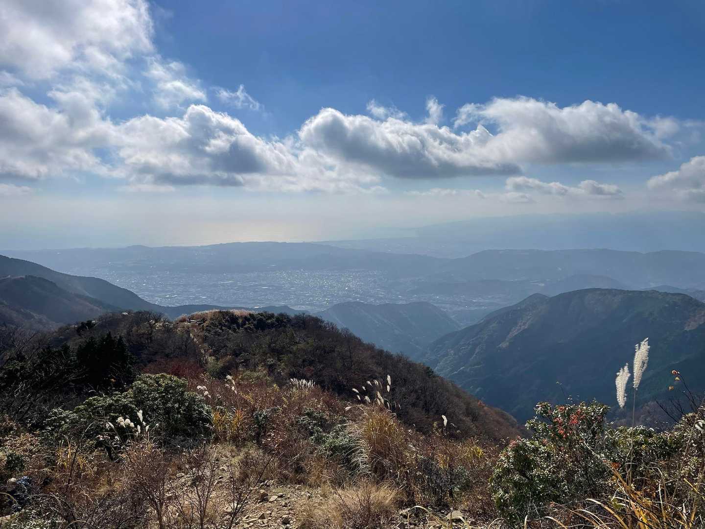 三ノ塔-烏尾山-行者ヶ岳-木ノ又大日-塔ノ岳-小丸-鍋割山 縦走コースの写真