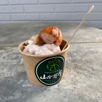 杜のとうふ工房　三河屋さんの期間限定
🌸桜の花ジェラート
ドーナツが温かくて美味しかった🤤