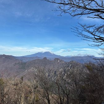 どーんと、中央に浅間山ーー⛰️