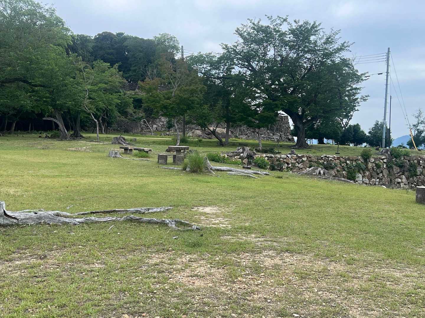 洲本城址でもある
思ったよりもずっと立派な城跡みたい